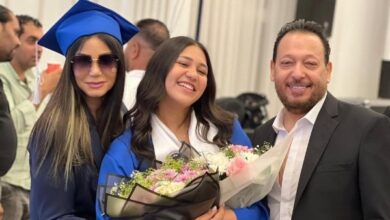 أجمل يوم في عمري.. إيناس عز الدين تحتفل بتخرج ابنتها نغم.. صور