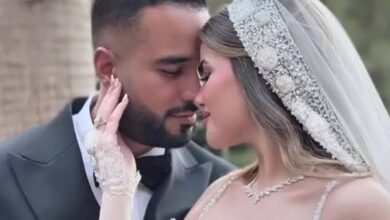 إطلالة ملكية تخطف الأنظار.. ابنة محمد فؤاد تتألق في حفل زفافها