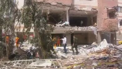 إيران.. 7 جرحى في انفجار مبنى بمدينة قم