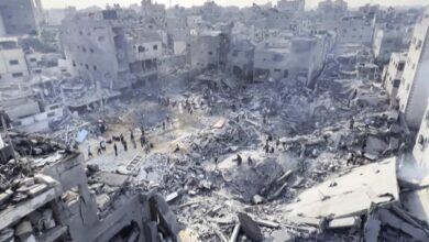استشهاد 17 شخصا بقصف مدرسة مصطفى حافظ غرب غزة.. تفاصيل