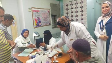 الأمل وكفر سعد تحققان أعلى نسبة تردد بمبادرة دعم صحة المرأة بدمياط