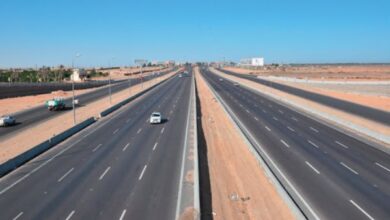 الطريق الإقليمي تم إنشاؤه على تربة طينية