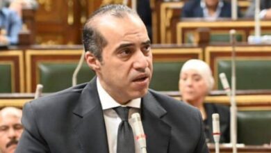 المستشار محمود فوزي يحضر جلسة مجلس النواب بشأن مشروع تعديل قانون المهن الطبية