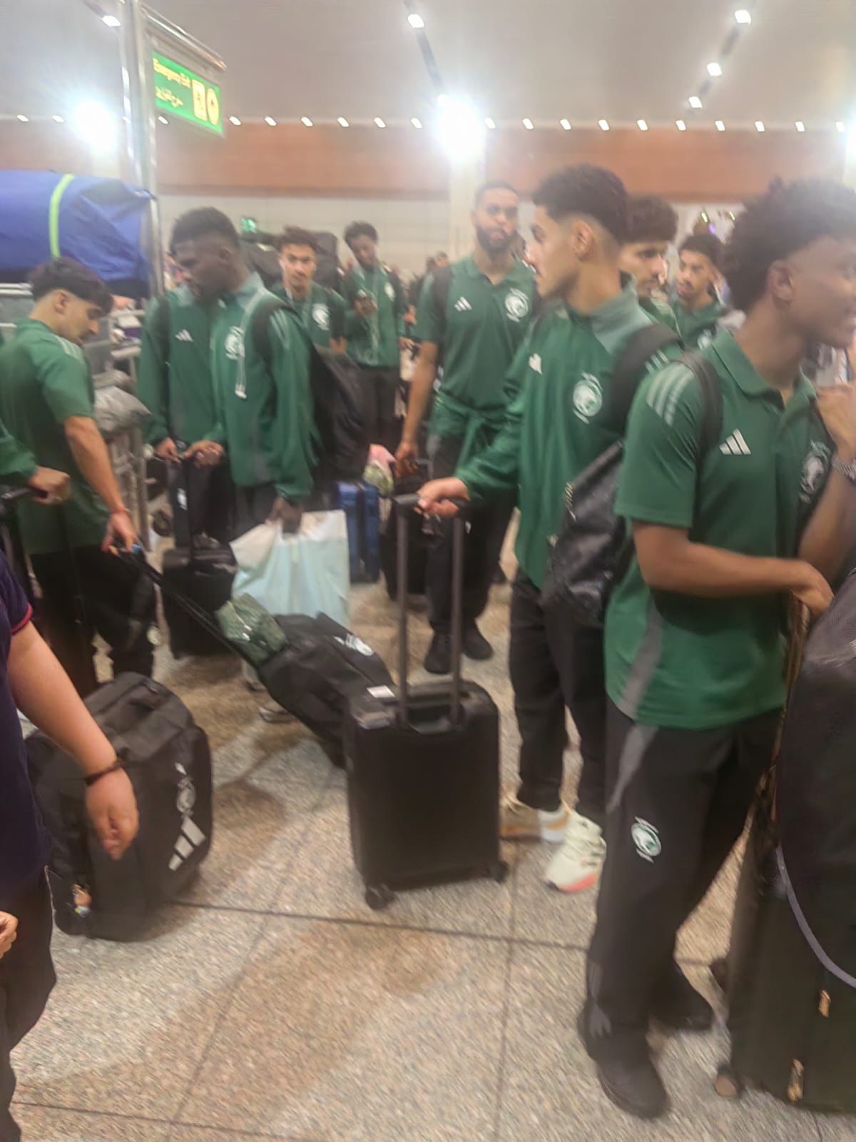 المنتخب السعودي للشباب يبدأ تدريباته استعدادا لبطولة خوفو الدولية
