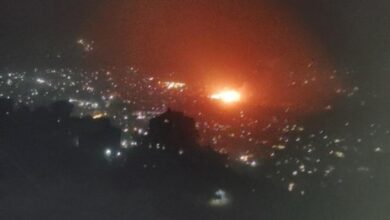انفجارات عنيفة تهز مدينة تعز اليمنية