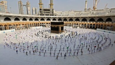 شئون الحرمين: استبدال كسوة الكعبة في وقت قياسي أقل 4 ساعات عن الأعوام السابقة