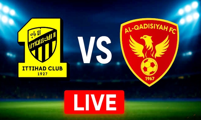 بث مباشر مشاهدة مباراة الاتحاد والقادسية في نهائي كأس الملك السعودي