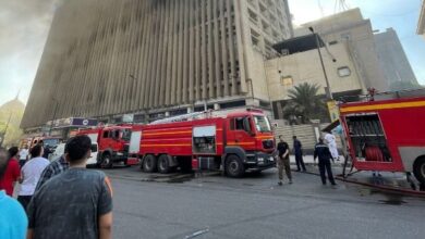 بسبب حريق سنترال رمسيس.. توقف الحركة المرورية أمام السيارات