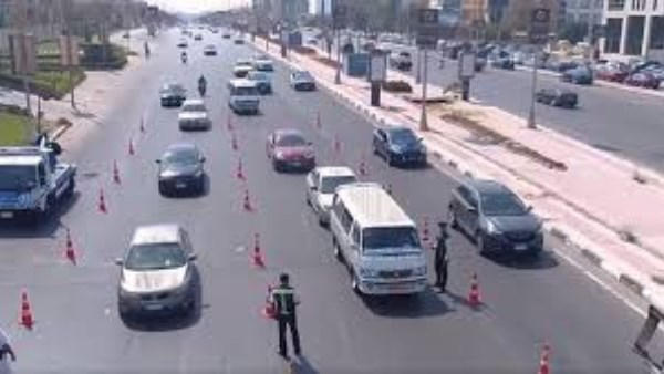 تعرف على الحالة المرورية بشوارع وميادين القاهرة والجيزة