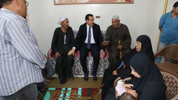 تعيين زوجة ضحية الأمطار بالوحدة المحلية بكمشيش