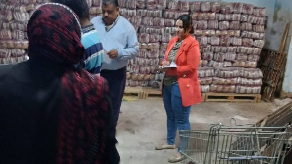حملات تموينية للتأكد من توافر السلع الاستراتيجية بالوادي الجديد