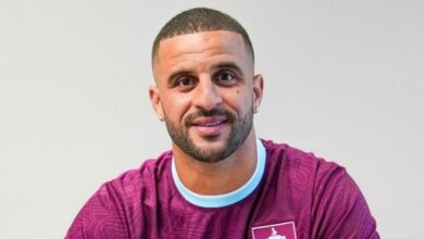 رسميًا.. بيرنلي يعلن التعاقد مع كايل ووكر قادمًا من مانشستر سيتي