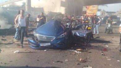 عضو فيلق القدس الإيراني الذي استهدف في خلدة بلبنان يدعى قاسم الحسيني