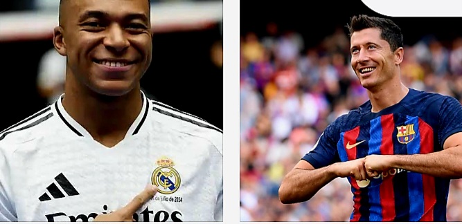 كلاسيكو ناري: ليفاندوفسكي ومبابي يشعلان صراع اللقب وعرش الهدافين