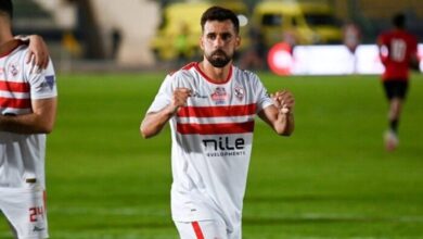 لاعبو الزمالك يحتفلون بعيد ميلاد عبد الله السعيد