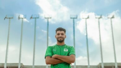 لثلاثة مواسم المصري يتعاقد مع منذر طمين لاعب الرياضي القسنطيني الجزائري