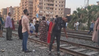 مصرع 3 أشخاص صدمهم قطار بطوخ