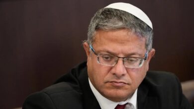 مطالب فلسطينية بمحاسبة دولية عاجلة لوزير الأمن القومي الإسرائيلي