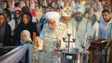 نشاط رعوي لنيافة الأنبا إيلاريون في عيد الرسل بالبحيرة