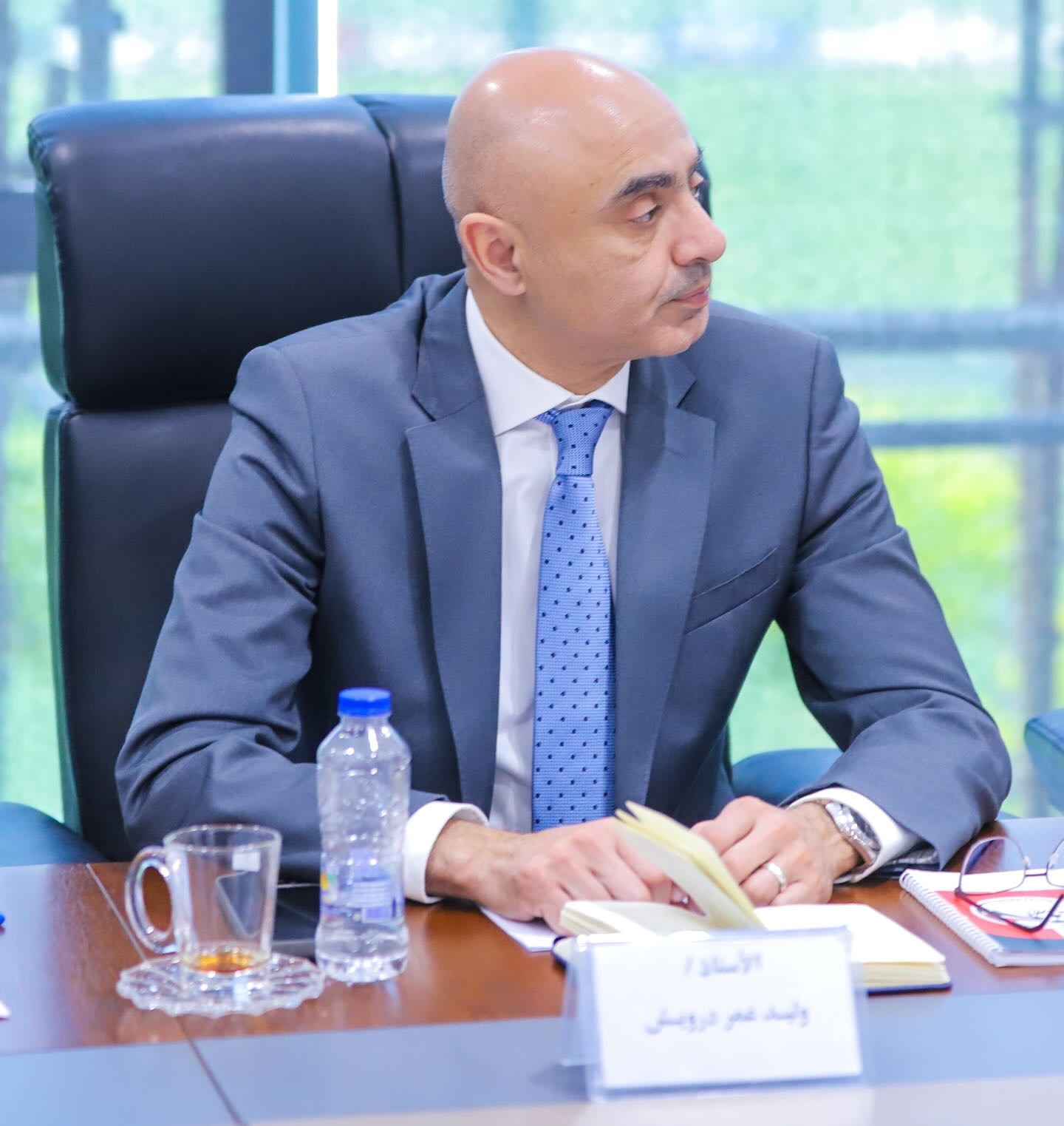 وليد درويش عضو اتحاد الكرة يحضر قمة كولومبيا وأمريكا في بطولة خوفو الدولية